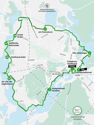 Fahrradkonzert – Inselumrundung Potsdam
