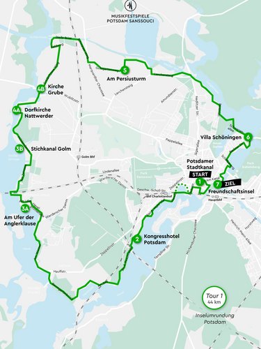 Bicycle concert – Island Circumnavigation Potsdam